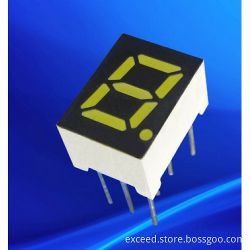 7 Segment Single LED Digital Display